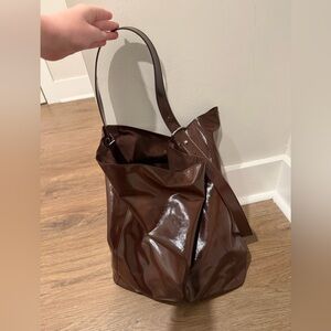 ZARA maxi bucket bag